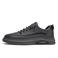 Tênis fashion de couro masculino